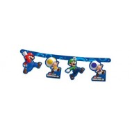 Super Mario Bros Birthday Party Banner